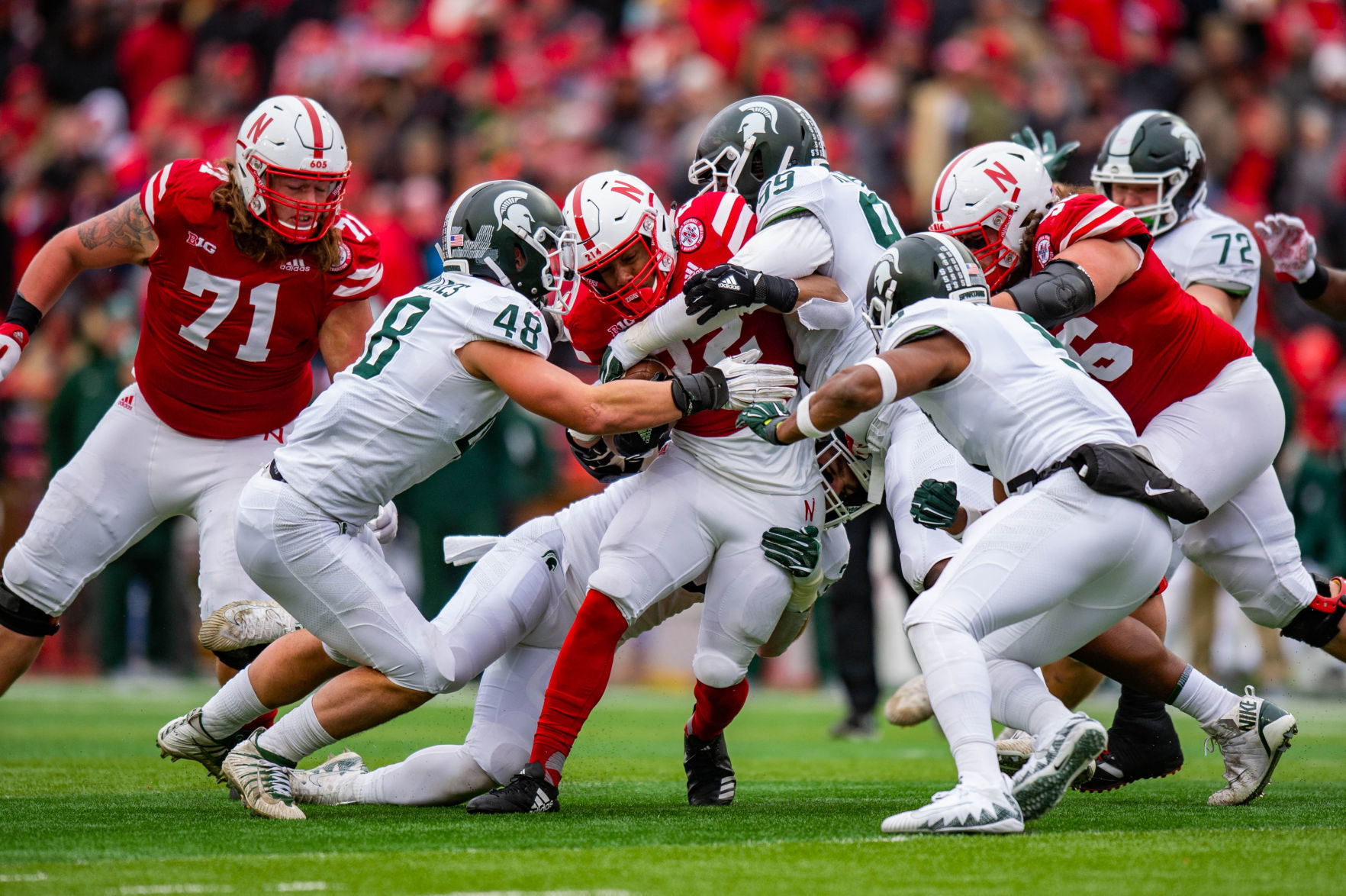 Michigan State vs. Nebraska, 11.17